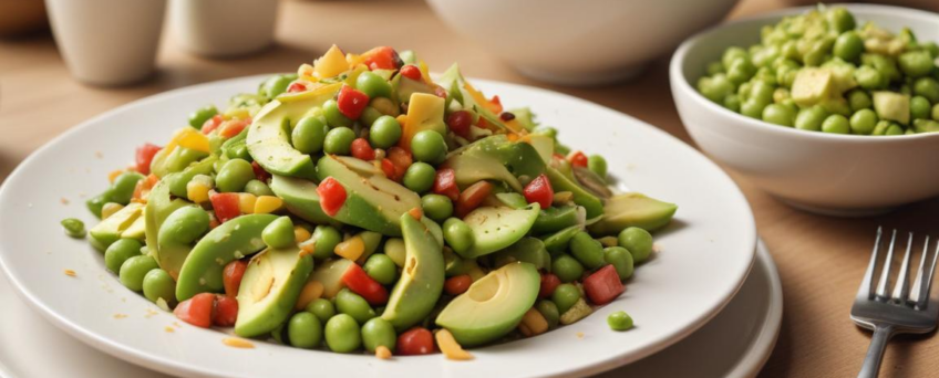 Insalata Fitness con Edamame, Avocado e Agrumi 🌱🍊