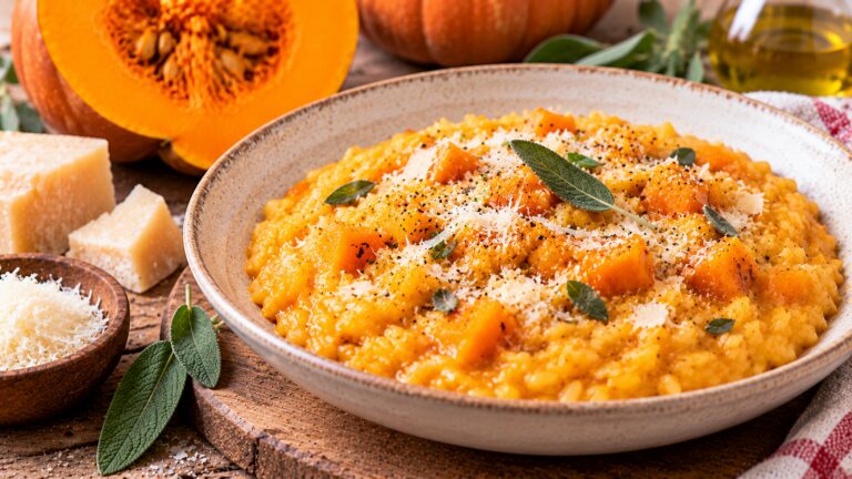 Risotto alla zucca cremoso