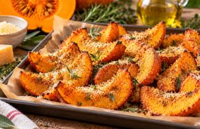 Zucca al forno croccante
